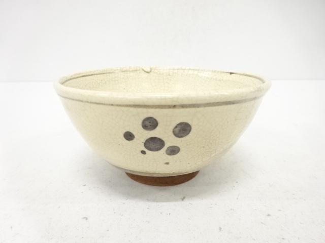 粉引　茶碗(無地箱付)